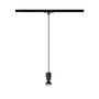 Svítidla - LA 1008207 PURI 2.0 Basic 1~ závěsné svítidlo, GU10, délka závěsu 200cm, 1x max. 6W, černá - BIG WHITE (SLV) - foto 2