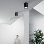 Přisazená - FAN I-CITIZEN-R1-NER Venkovní stropní svítidlo Citizen, černé, 1 x E27, IP54, 14,5 x 17 cm - FANEUROPE - foto 2