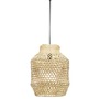 Válec - NV 9858659 Závěsné svítidlo MIA přírodní ratan černý kabel E27 1x12W 230V IP20 bez žárovky - NOVA LUCE - foto 2