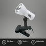 Stolní lampy s klipem - BRI 2794-016P Svítidlo se svorkou 11,5 cm 1x E14 40W bílé - BRILONER - foto 2