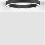 Kruhová - NV 9345636 Stropní svítidlo MORBIDO černý hliník a akryl LED 60W 230V 2700K - 4000K IP20 vč. dálkového ovládání stmívatelné Tuya - NOVA LUCE - foto 2