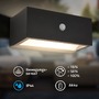 Nástěnná - BRI 3967015 DOGU Outdoor LED nástěnné svítidlo černé 6,5W 700lm 3000K stmívatelné s čidlem (nabíjecí) - BRILONER - foto 2