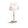 Stolní lampy dekorační - RED R14037 KEITH/DELISA stolní s USB bílá knoflíky/buk 230V E27 7W - RED - DESIGN RENDL - foto 2