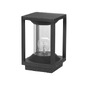 Sloupková - NV 9193102 Venkovní sloupkové svítidlo LOEVE antracitový hliník a čirý akryl E27 1x12W 220-240V IIP65 bez žárovky - NOVA LUCE - foto 2