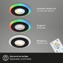 Kruhová - BRI 7040-035 LED vestavná svítidla sada, pr.8,4 cm, 3x LED, 5 W, 460 lm, černá - BRILONER - foto 2