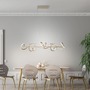 Podélná - LD 19033-60 CURLS LED závěsné svítidlo, matná mosaz, moderní design SimplyDim 3000K - LEUCHTEN DIREKT / JUST LIGHT - foto 2