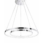 Kruhová - NV 17222003 D Závěsné svítidlo ARIA chromovaný hliník a akryl nastavitelné LED 85W 3000K IP20 stmívatelné - NOVA LUCE - foto 2