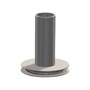 Stolní lampy dekorační - LD 14770-55 TURN ME Stolní lampa barva oceli v industriálním designu pro E27 žárovku - LEUCHTEN DIREKT / JUST LIGHT - foto 2