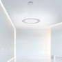 Kruhová - PN 2537-95 PURE-COSMO LED závěsné svítidlo v puristickém designu s nastavitelnou barvou světla a dálkovým ovladačem 2700-5000K - PAUL NEUHAUS - foto 2