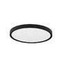 Kruhová - NV 9060189 Stropní svítidlo DIXIE LED stropní svítidlo černá 24W 3000K/4000K/6500K D300 H25 - NOVA LUCE - foto 2
