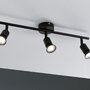 Bodová - P 66757 Bodové svítidlo Carolina 3-ramenné max. 3x10W GU10 černá mat bez zdroje světla - PAULMANN - foto 2