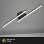 Dekorativní - BRILO 3448-015 LED nástěnné a stropní svítidlo, 55,5 cm, 12 W, černá - BRILO - foto 2