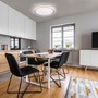 Kruhová - LD 15110-21 LOLAsmart - LENI LED stropní svítidlo, stříbrná, pr. 51cm, RGB, CCT, paměťová funkce MEDION RGB+2700-5000K - LEUCHTEN DIREKT / JUST LIGHT - foto 2