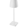 Na baterie - NV 9121911 Venkovní stolní lampa COLT bílý litý hliník a akryl LED 2W 3000K IP54 62st. 5V DC vypínač na těle USB kabel stmívatelné - NOVA LUCE - foto 2