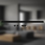 Lištové Briloner 230V - BRILO 8003005 1fázový vysokonapěťový systém kolejnice – 230V, kov, 75 cm, přisazená, černá - BRILO - foto 2