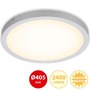 Kruhová - BRI 7143014 LED stropní svítidlo, pr. 40,5 , 24,5 W, matný chrom (starý kód: BRI 7143-014) - BRILONER - foto 2