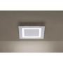 Hranatá - PN 8160-95 Stropní svítidlo Q-MIRAN LED Smart Home 19W 2150lm 30x30cm hliník RGB 2700-5000K - PAUL NEUHAUS - foto 2