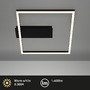 Hranatá - BRILO 3771015 LED stropní svítidlo, 32 cm, 14W, 1400lm, černá - BRILO - foto 2