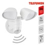 Reflektory - TF 304606TF TELEFUNKEN LED venkovní svítidlo 25,8 cm 2x10W 1000lm bílé - BRILONER - foto 2