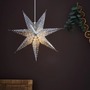 Interiérové dekorace - MAR 705789 Glitter stříbrná závěsná hvězda 45 cm - Markslöjd - foto 2