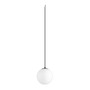 Subtilní - LA 1008139 SUN 20 závěsné svítidlo, E27, otevřený konec kabelu, 1x max. 40W, matně černá - BIG WHITE (SLV) - foto 2