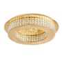 Dekorativní - NV 9361083 Stropní svítidlo ZEFFARI plátkovaný zlatý hliník a K9 křišťál LED 40W 230V 4000K IP20 - NOVA LUCE - foto 2