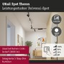 Svítidla - P 95699 URail lištový spot Theron spot 11W 4000K stmívatelné 230V černá mat - PAULMANN - foto 2