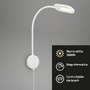 S ramenem - BRI 2177016 Nástěnné svítidlo, 52 cm, 6W, 650lm, bílé - BRILONER - foto 2