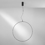 Kruhová - FAN LED-TOORX-S80-NER Závěsné svítidlo LED TOORX černá 40 W 4720 lm CCT 80 x 230 cm - FANEUROPE - foto 2