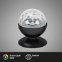 Stolní lampy dekorační - BRILO 7357015 RGB LED stolní lampa, pr. 12,5 cm, 3 W, černá (starý kód: BRILO 7357-015) - BRILO - foto 2