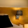 Dekorativní - FARO 20170-03 FRAME nástěnná lampa, nikl/černá - FARO - foto 2