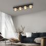 Podélná - PN 6164-18 RIKA LED stropní svítidlo 4 ramenné stmívatelné vypínačem SimplyDim 3000K - PAUL NEUHAUS - foto 2