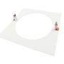 Pro zapuštěná svítidla - IMPR 930976 Deko-Light příslušenství - redukční kroužek pro zapuštěná svítidla hranatý 280/210 mm, bílá - foto 2