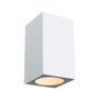 Nástěnná - P 94711 LED venkovní nástěnné svítidlo Flame neláká hmyz IP44 hranaté 58x103mm 2200K 4W 230V 75° bílá kov - PAULMANN - foto 2
