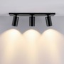Bodová - IMPR 348250 Deko-Light stropní přisazené svítidlo Can Tilt hranaté, 3x 7,5 W GU10, černá - foto 2