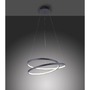 Kruhová - PN 2472-18 ROMAN LED závěsné svítidlo, kruhové, černá, elegantní design SimplyDim 3000K - PAUL NEUHAUS - foto 2