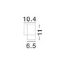 Nástěnná - NV 773222 Venkovní nástěnné svítidlo NODUS antický hnědý hliník skleněný difuzor GU10 1x7W 220-240V IP54 bez žárovky světlo dolů - NOVA LUCE - foto 2