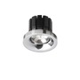 Kruhová - RED R13232 SHARM PLUS zápustná chrom 230V LED 10W 24° 3000K - RED - DESIGN RENDL - foto 2