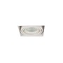Hranatá - AZZ AZ2873 Stropní zápustné bodové svítidlo Azzardo Nova 1 GIPs black/black AZ2873 GU10+ADAP111/ES111 1x40/1x50W IP20 15cm bílé - AZZARDO - foto 2
