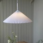 Kónická - MAR 108711 Plisado závěsné svítidlo bílé 50 cm - Markslöjd - foto 2