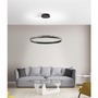 Kruhová - PN 8412-13 Závěsné svítidlo Q-VITO Smart Home antracit 58W 2700-5000K 2600lm 79,4cm - PAUL NEUHAUS - foto 2