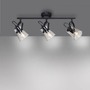Bodová - LD 15283-18 TINULA LED 3 ramenné stropní svítidlo černá barva otočné v jednoduchém designu - LEUCHTEN DIREKT / JUST LIGHT - foto 2