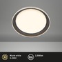 Kruhová - BRILO 3852015 Ijus LED stropní svítidlo, svítíci hrana, antracit - BRILO - foto 2