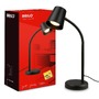 Stolní lampy pracovní - BRILO 7476015 Stolní lampa, 38,5 cm, 1x GU10, max. 9W, černá - BRILO - foto 2