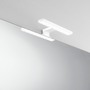 Nad obrazy/zrcadla - FAN SPOT-B-CRUISE-BCO Nástěnné koupelnové svítidlo LED CRUISE hliník/akrylát bílá 5,2 W 440 LM 4000 K IP44 4x28x11 cm - FANEUROPE - foto 2