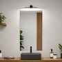 K zrcadlu - P 75410 LED svítidlo k zrcadlu Sava IP44 3000K 230V 4,2W černá mat - PAULMANN - foto 2