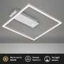 Hranatá - BRILO 3770019 LED stropní svítidlo s čidlem, 32 cm, 14W, 400lm, hliník - BRILONER - foto 2