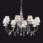Dekorativní - ILUX 035574 Závěsné svítidlo Ideal Lux Blanche SP8 bianco 035574 bílé 92cm 8x40W   - IDEALLUX - foto 2
