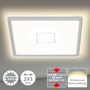 Hranatá - BRI 3390-014 Slim svítidlo LED panel, 29,3 cm, 2400 lm, 18 W, stříbrná - BRILONER - foto 2