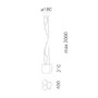 Dekorativní - AR 0453010A Logico závěsné - fumé difuzor - ARTEMIDE - foto 2